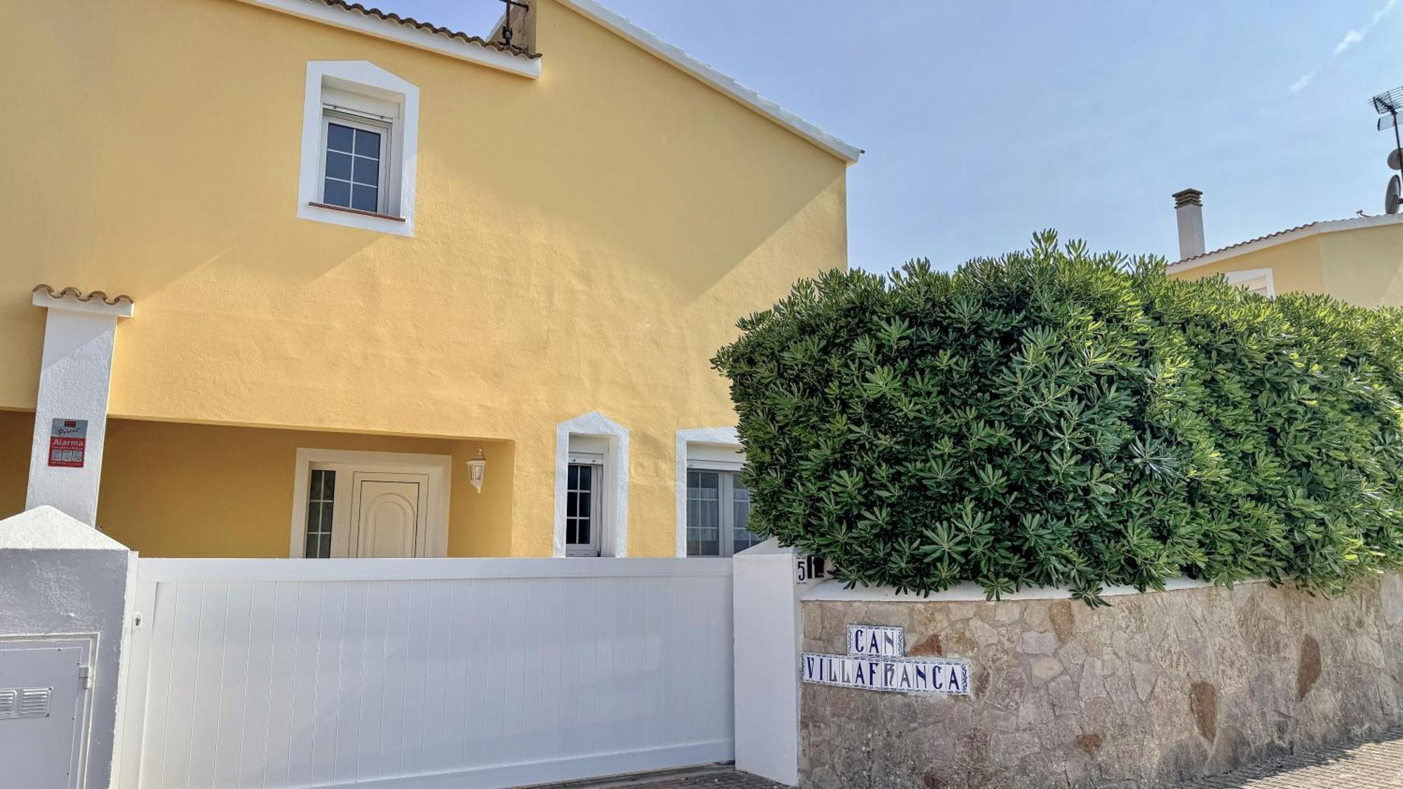 Chalet Villafranca Menorca Con Piscina Privada Cala en Bosch Dış mekan fotoğraf