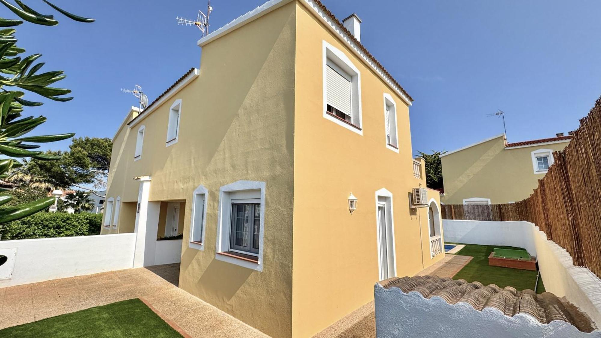 Chalet Villafranca Menorca Con Piscina Privada Cala en Bosch Dış mekan fotoğraf