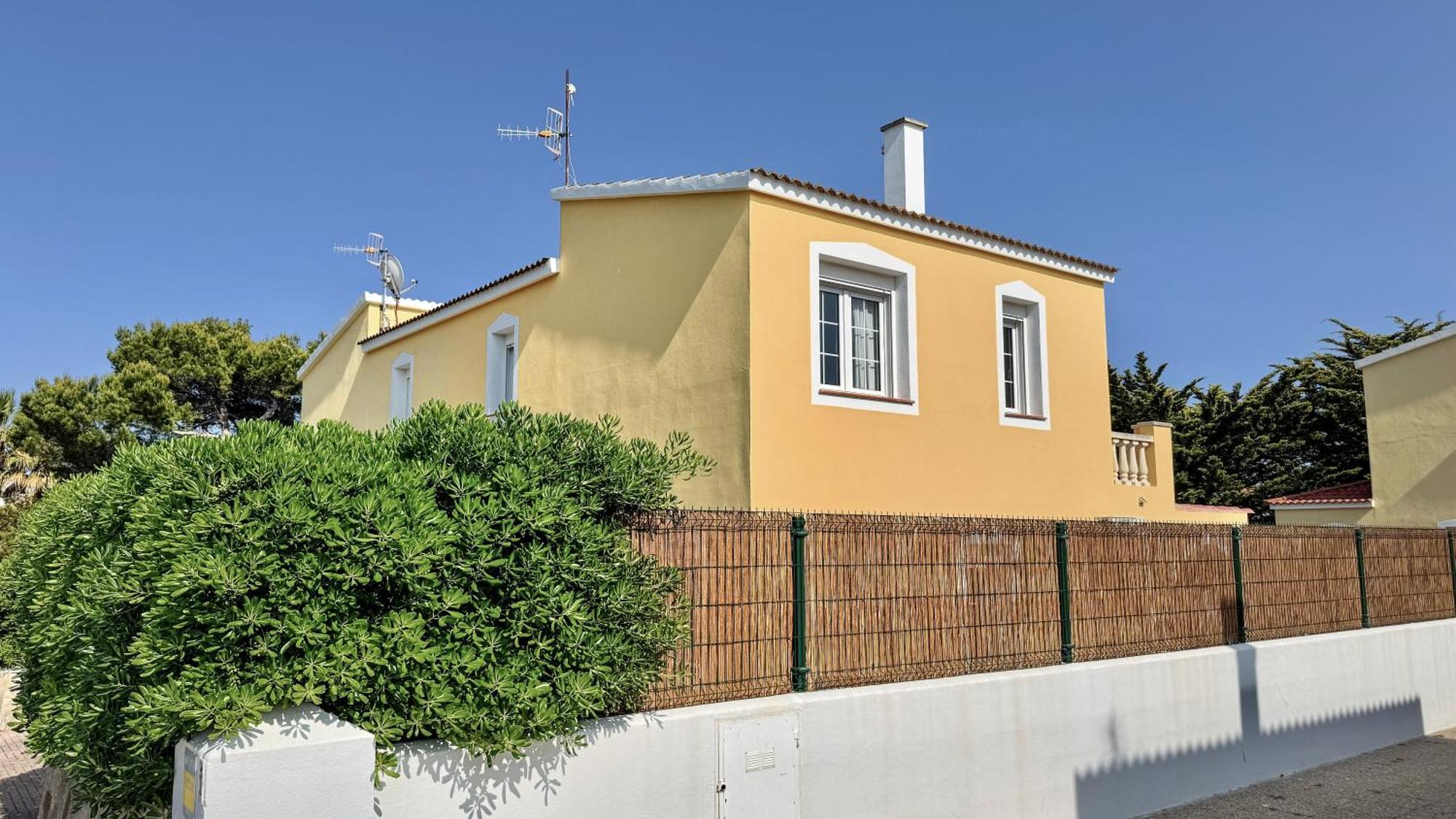 Chalet Villafranca Menorca Con Piscina Privada Cala en Bosch Dış mekan fotoğraf
